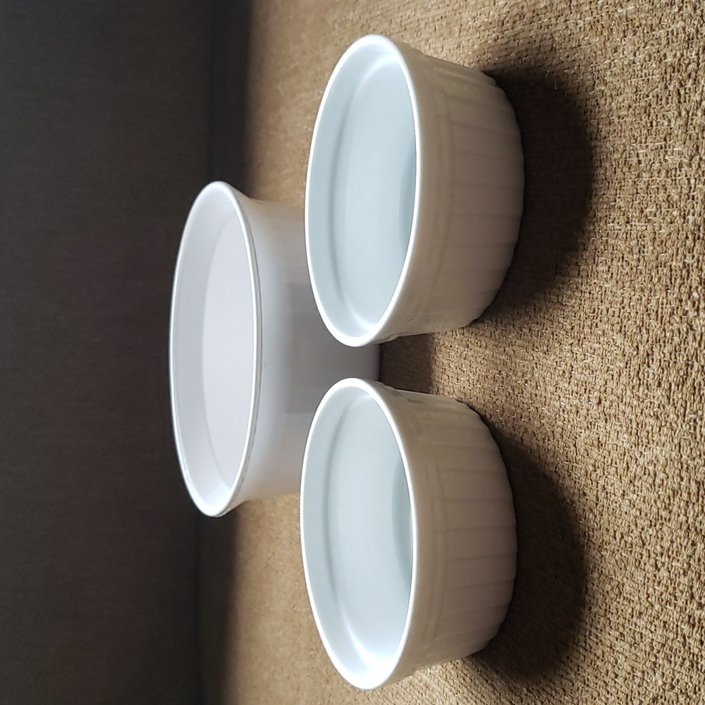 Custard Dishes (3)